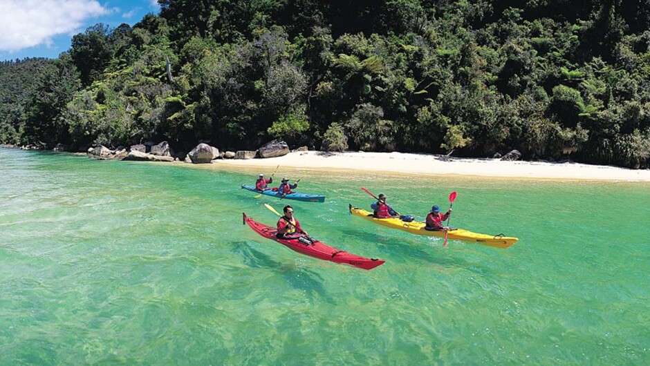 Kayak some of the best territory in New Zealand