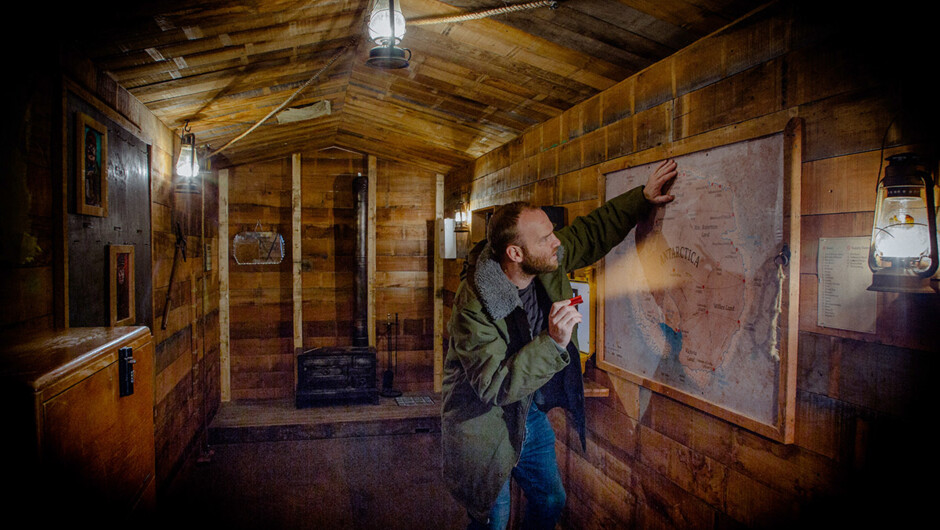 Can you escape the abandoned Antarctic hut?