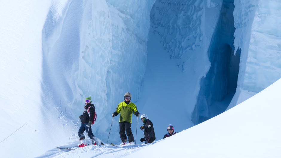 Explore amazing ice caves