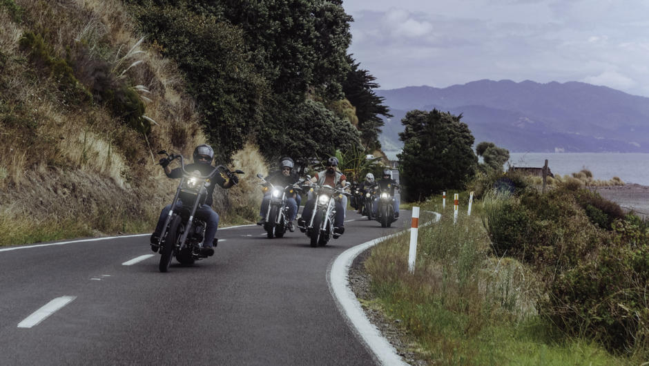 Ride both North and The South Island