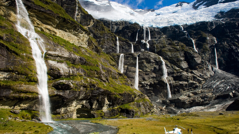 Middle Earth waterfalls