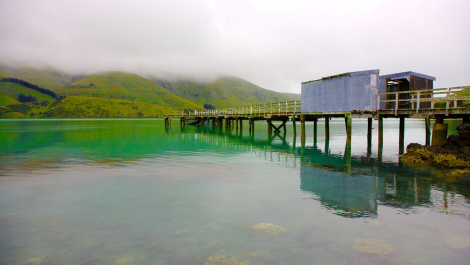 Jetty at Port Levy on Banks Peninsula