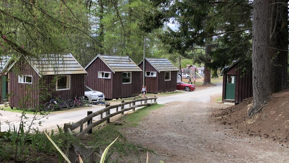 Forest and Veranda cabins to choose from.
