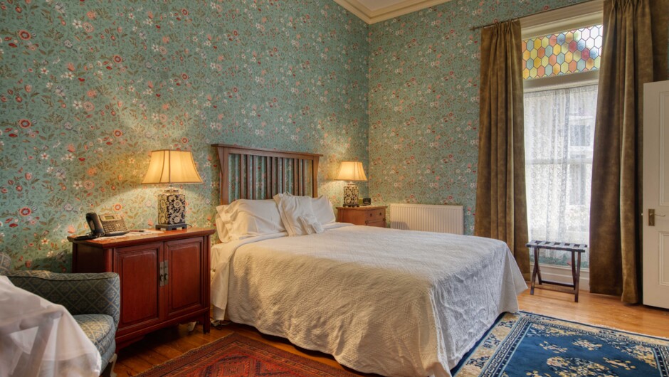 Victoria Room--our newly renovated accessible guest room