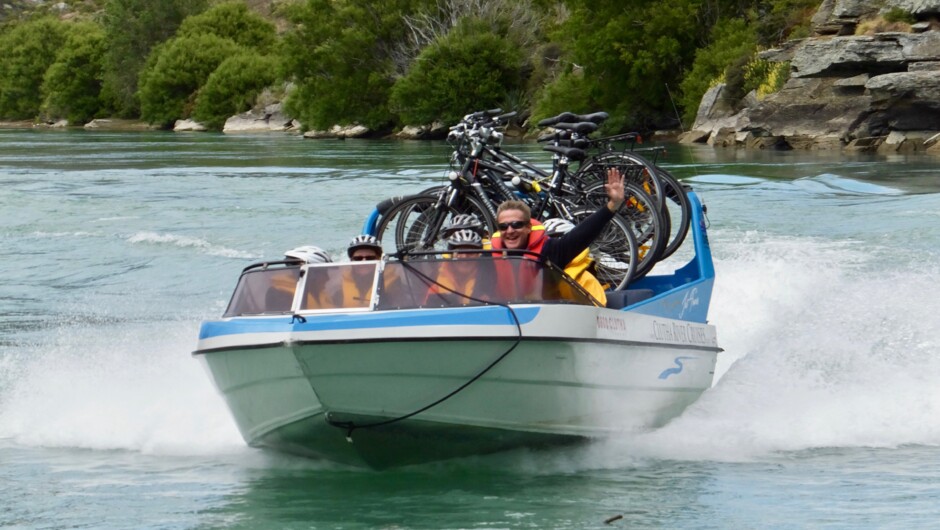 Roxburgh Gorge Trail - Jetboat Tour on Clutha River