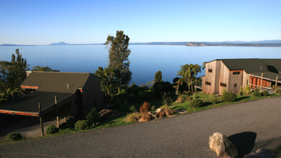 All Oreti Apartments have Panoramic Lake Views.