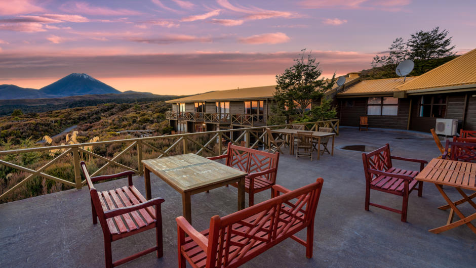 Skotel Alpine Resort - View from the Terrace Deck