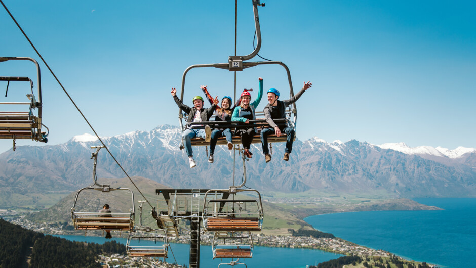 Skyline Queenstown Luge chairlift