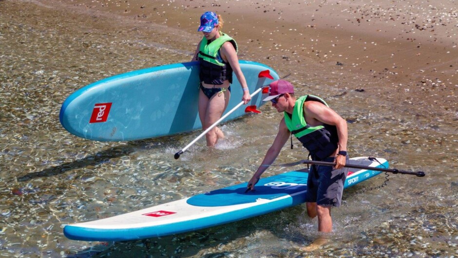 Stand up paddle boarding for the adventurous.