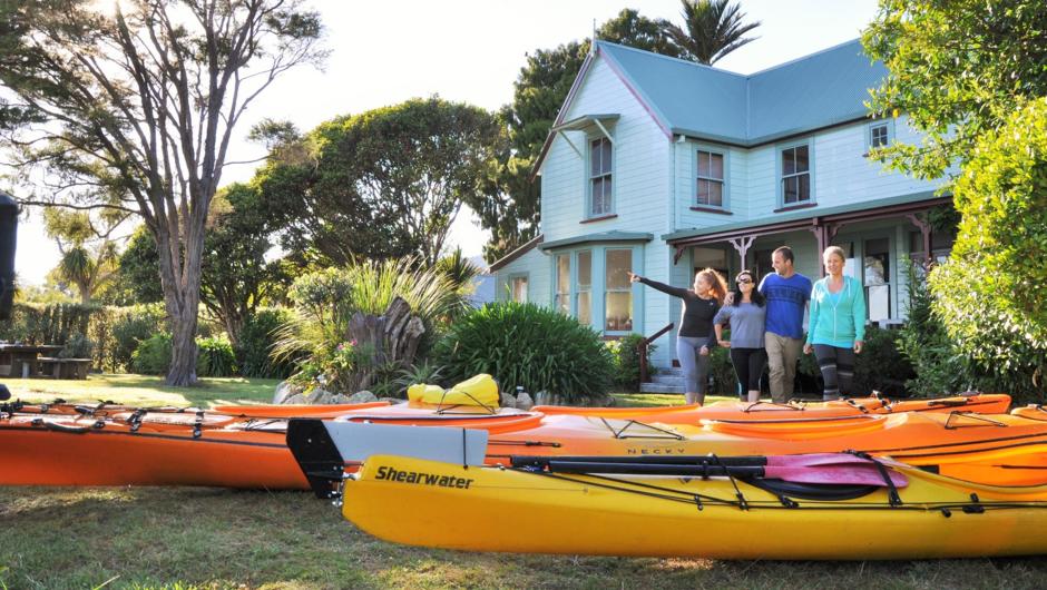 Kayak and Walk Lodge-Based Trip