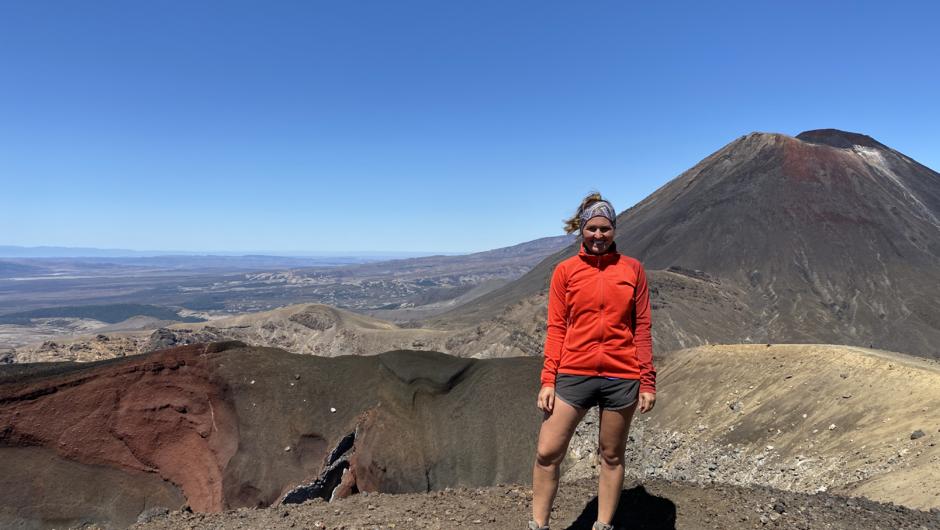 Mt Ngauruhoe (Mt Doom) standing proud at 2291m.