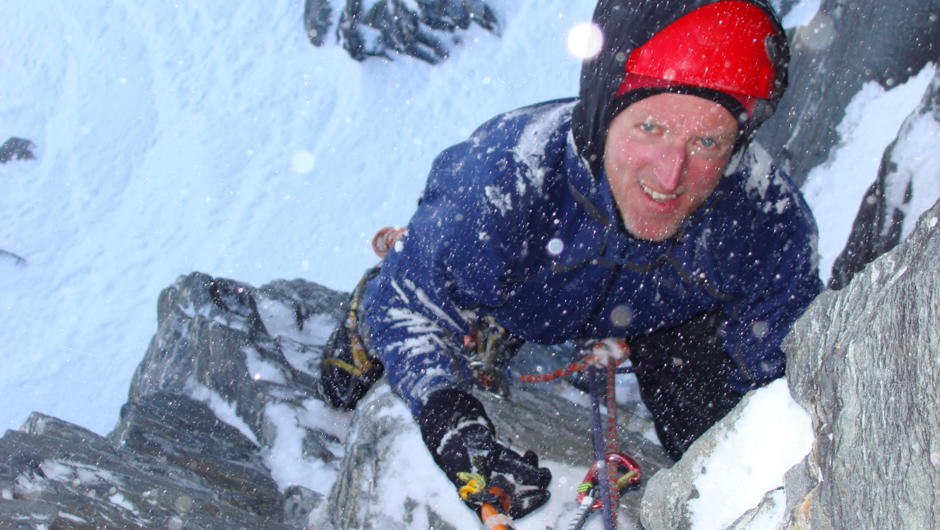Relish the challenge of New Zealand winter climbing