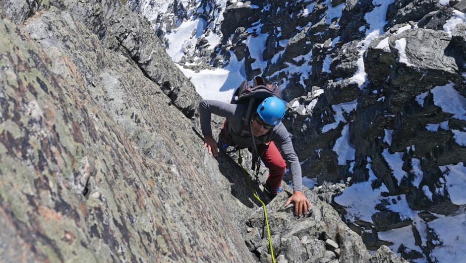 Fabulous alpine rock routes in the summer months