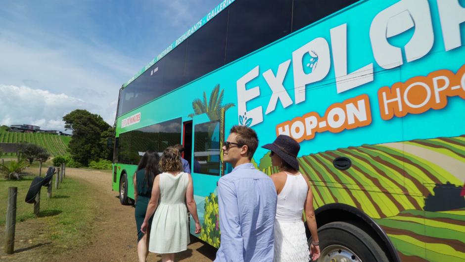 Fullers360 - Waiheke Island Hop-on Hop-off Explorer Bus Tour