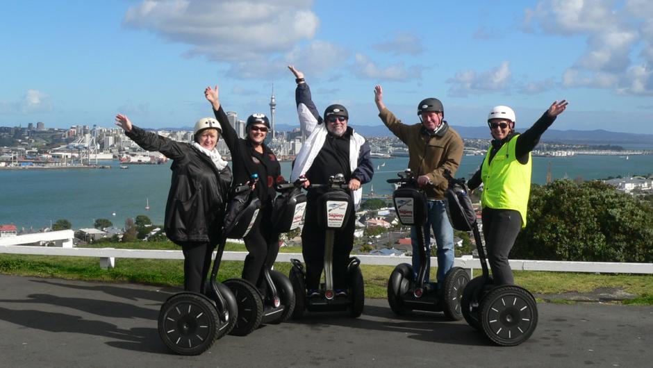 Woz was here and Segway'd to the Summit with us.
