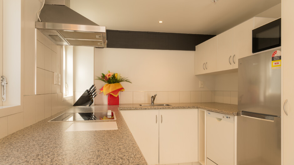 All apartments have well-equipped full kitchens.