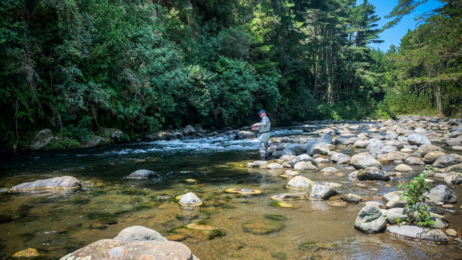 A great activity for fly fishing enthusiasts wanting peace and solitude or if you are looking for an adventure fishing trip, combining awesome river rafting and excellent fishing.