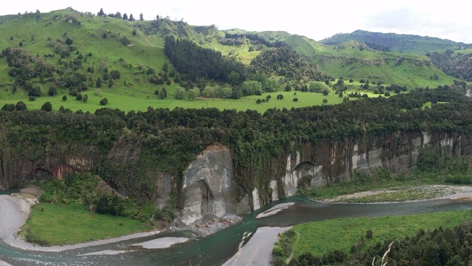 One day LOTR locations with stunning scenery through 80 mtr gorges hosted by Awasone, New Zealand.