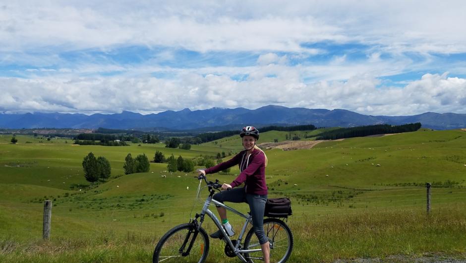 Biking around Nelson-Tasman