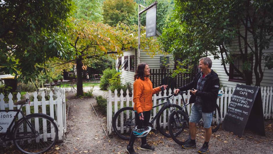 Start your day with a coffee exploring Arrowtown