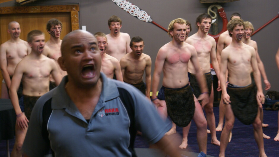 Learning the Haka on New Zealand Rugby Tour with Tour Time New Zealand