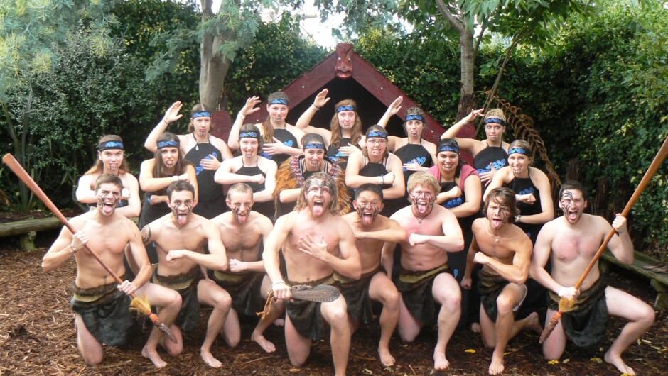 Learning the Haka on New Zealand Rugby Tour with Tour Time New Zealand