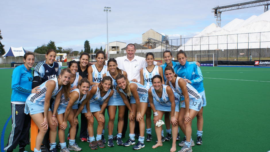New Zealand Hockey Tour with Argentina Lioness&#039; and Tour Time&#039;s David Underwood