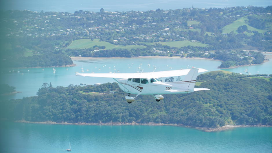 Waiheke Island scenic flight