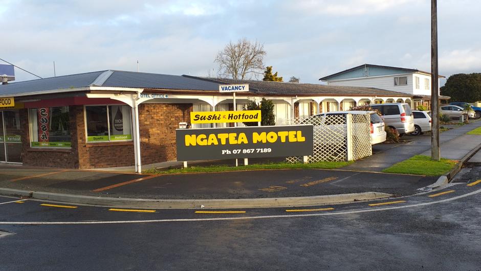 Ngatea Motel location