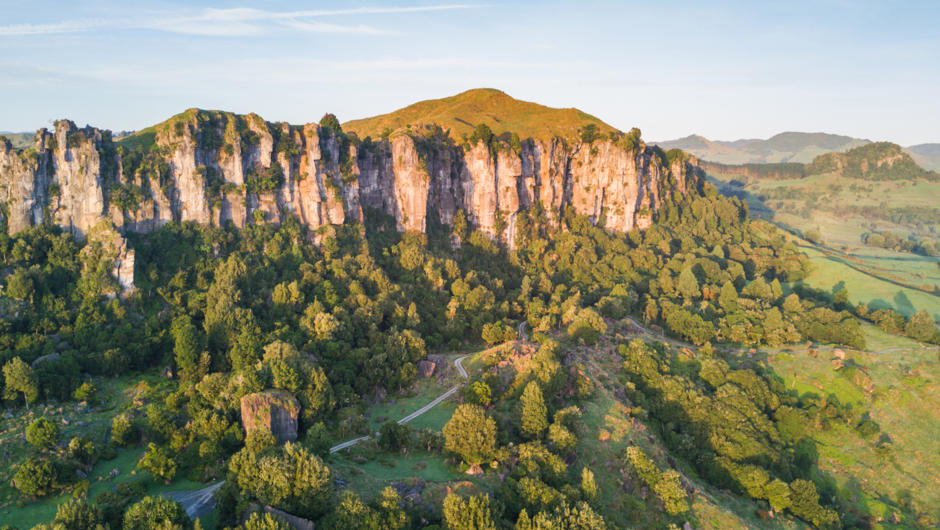 Journey into another world when you visit the magical Denize Bluffs at Hairy Feet Waitomo.