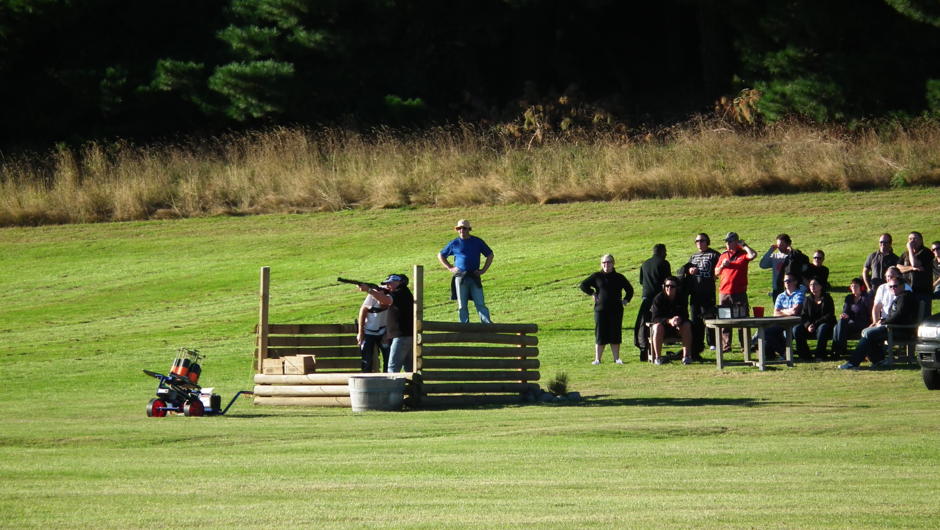 Mini Olympic Challenge - try your hand at clay shooting, archery and your golf chipping skills. A great fun day out