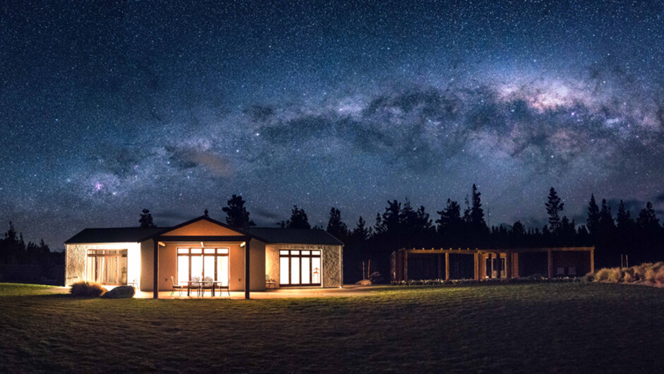 Villa under the Milky Way - Aoraki Mackenzie International Dark Sky Reserve