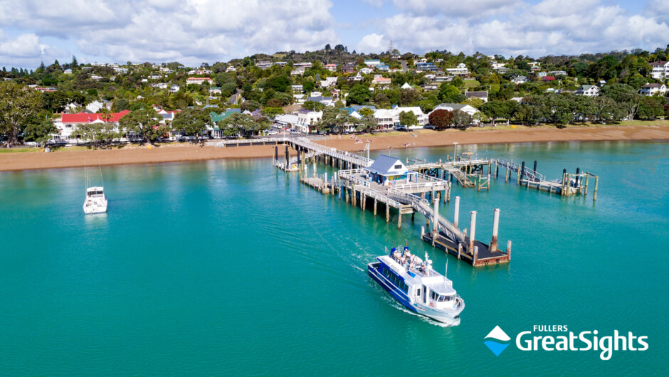 Arrive in Russell by passenger ferry and enjoy the tranquil town
