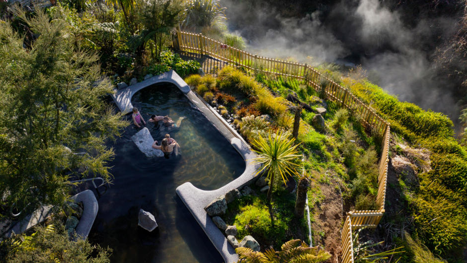 The Garden Pool at Waikite Valley Thermal Pools