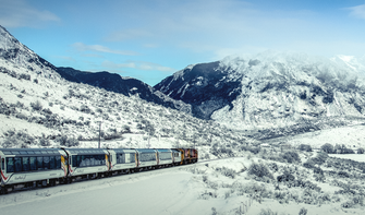 One of the world's great train journeys. Traverse the magnificent Southern Alps on one of the world's great train journeys.
Discover one of New Zealand's most remote and beautiful regions in one amazing day.