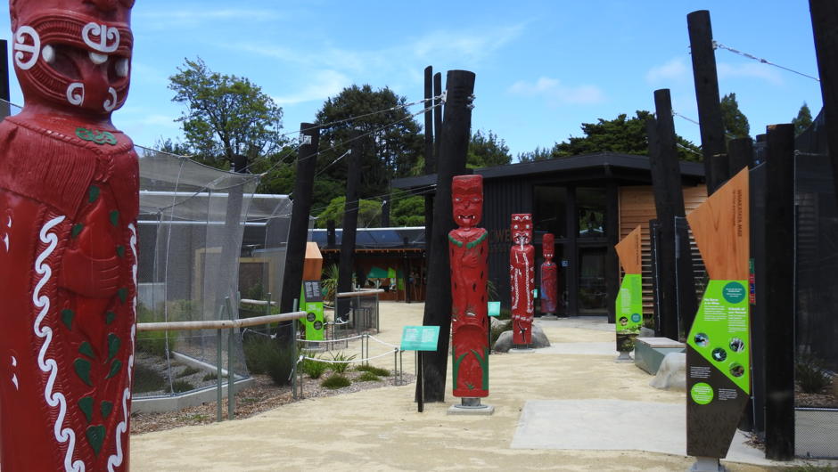 The centre is open 7 days a week to all visitors. Several Pou atua stand by throughout the centre.