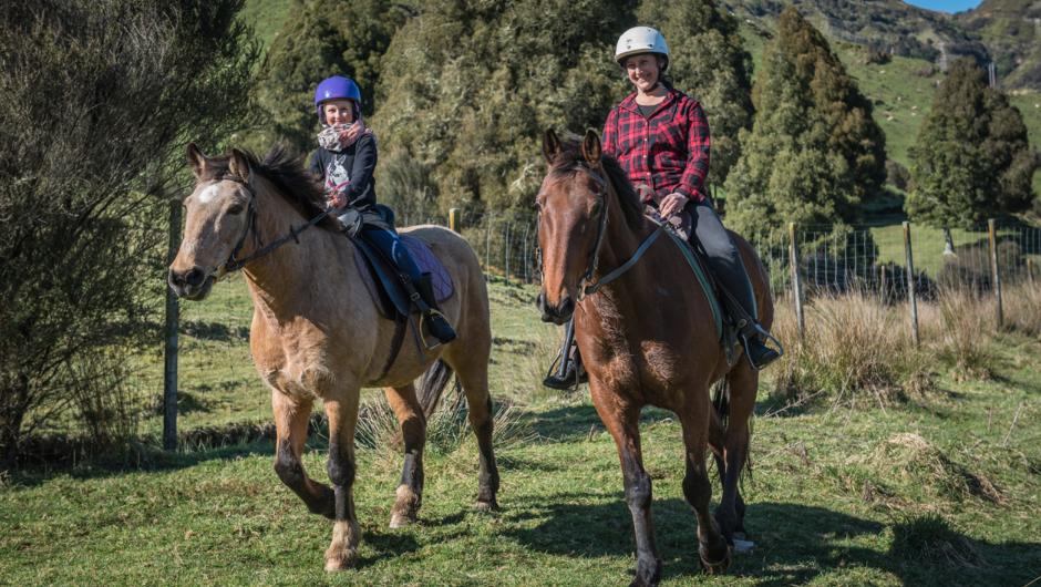 Experience central North Island station horse trekking
