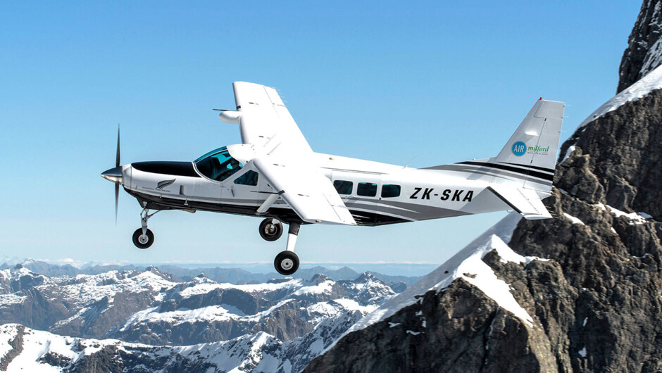 Milford Sound and Big Five Glacier Scenic Flight