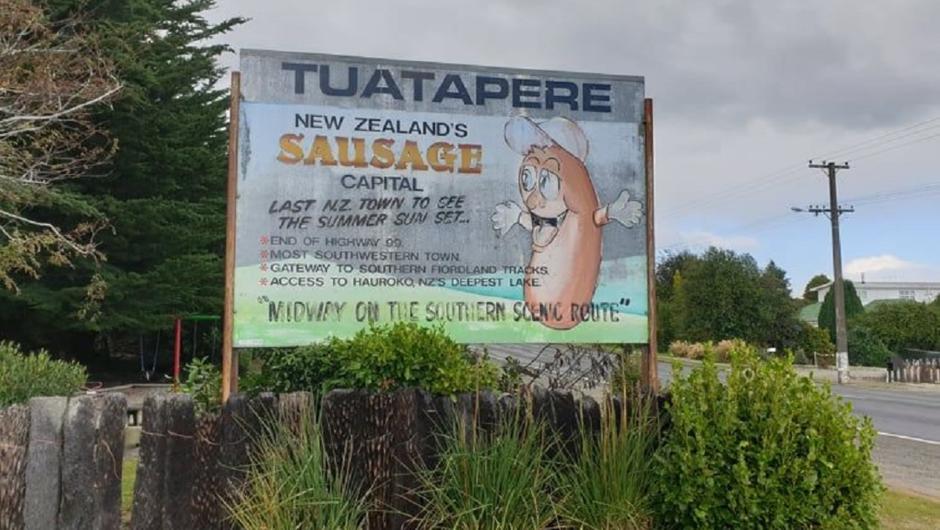 Tuatapere - The sausage capital of New Zealand