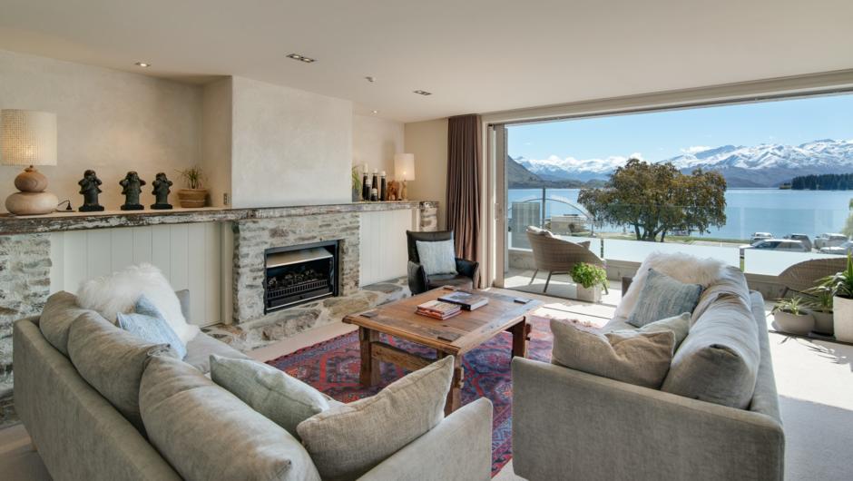 Release Wanaka- Apartment on Ardmore. Open planned living space in this centrally located apartment.