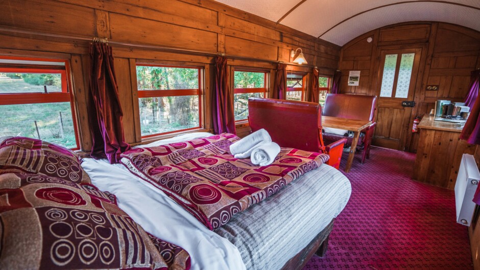 Inside the 1930s Train Carriages