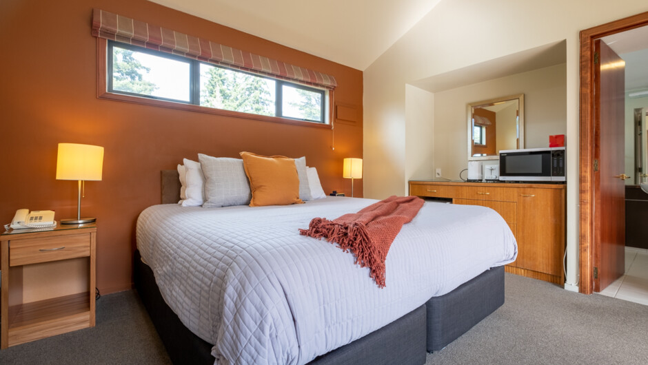 Select Studio Apartments that are fully serviced.