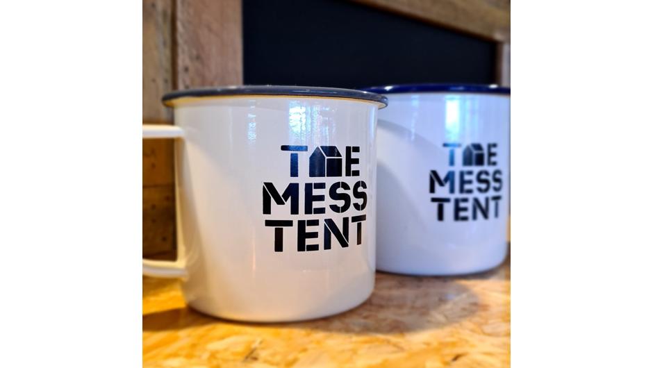 Relax and enjoy a coffee and try something on the soldiers menu at The Mess Tent cafe.