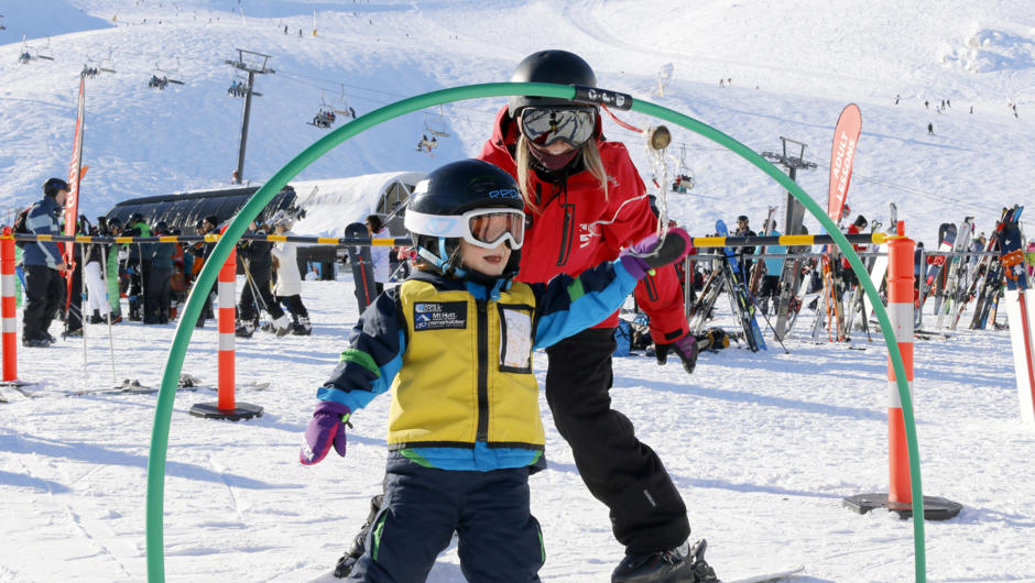 Learn to ski with our qualified coaches.