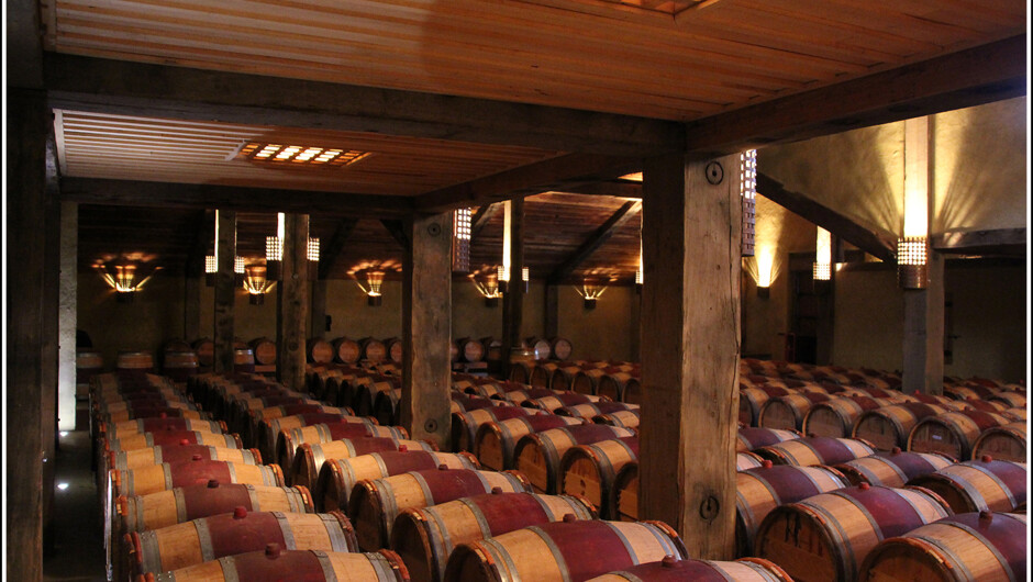 Enjoy wine tasting in fantastic wine cellars with Hawkes Bay Scenic Tours