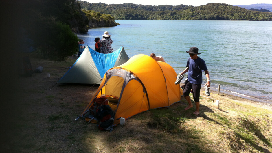 Hot Water Beach DOC Campsite