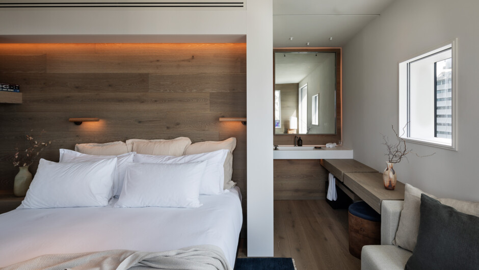 Guest room, The Hotel Britomart