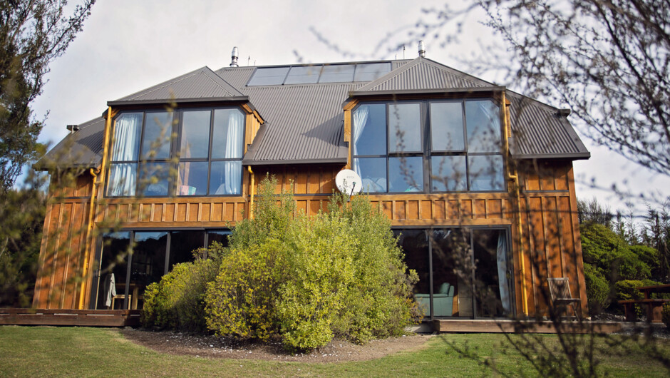 Kowhai and Kanuka Eco lodges.