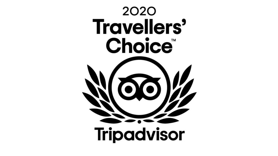 Tripadvisor Travellers Choice for 2020.