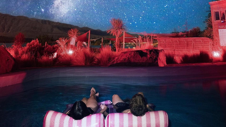 Included Activity: 2hr Stargazing experience & exclusive use of Tekapo Springs at night